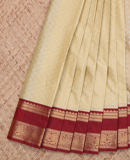 Sandal Butta Budget Silk Saree