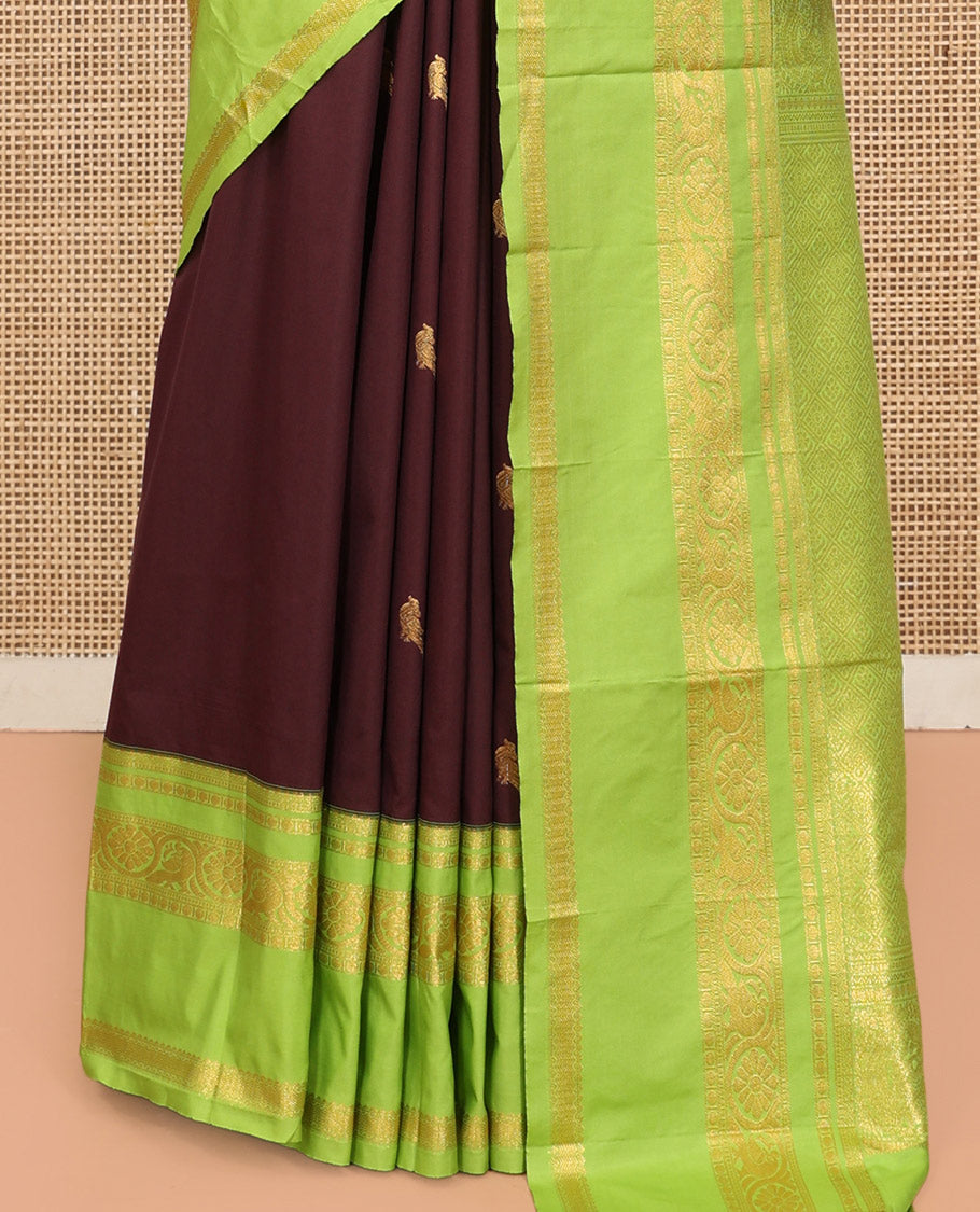 Brown Budget Silk