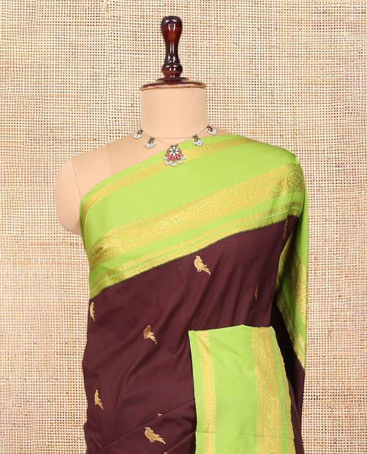 Brown Budget Silk