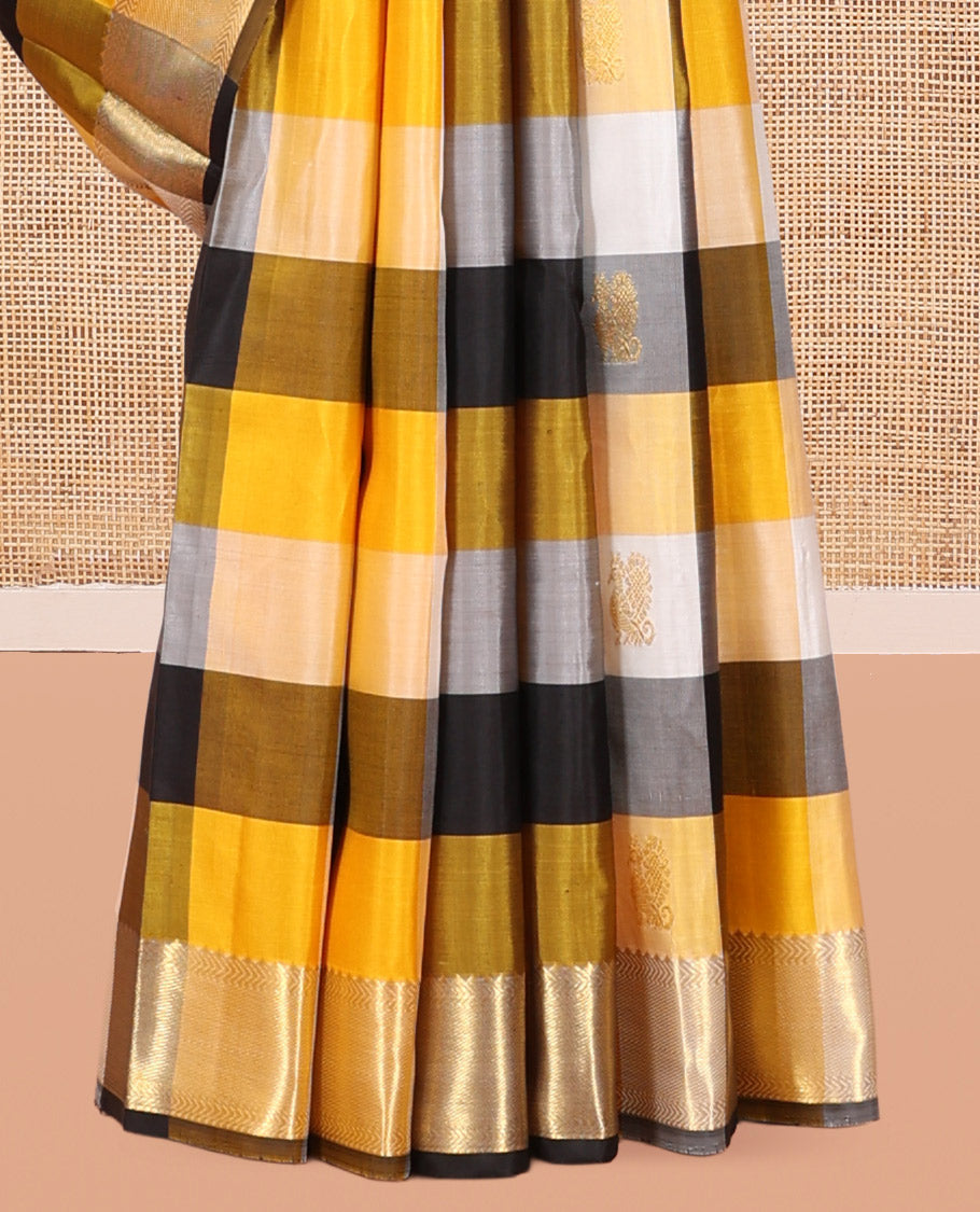 MultiColor Kanchi Silk
