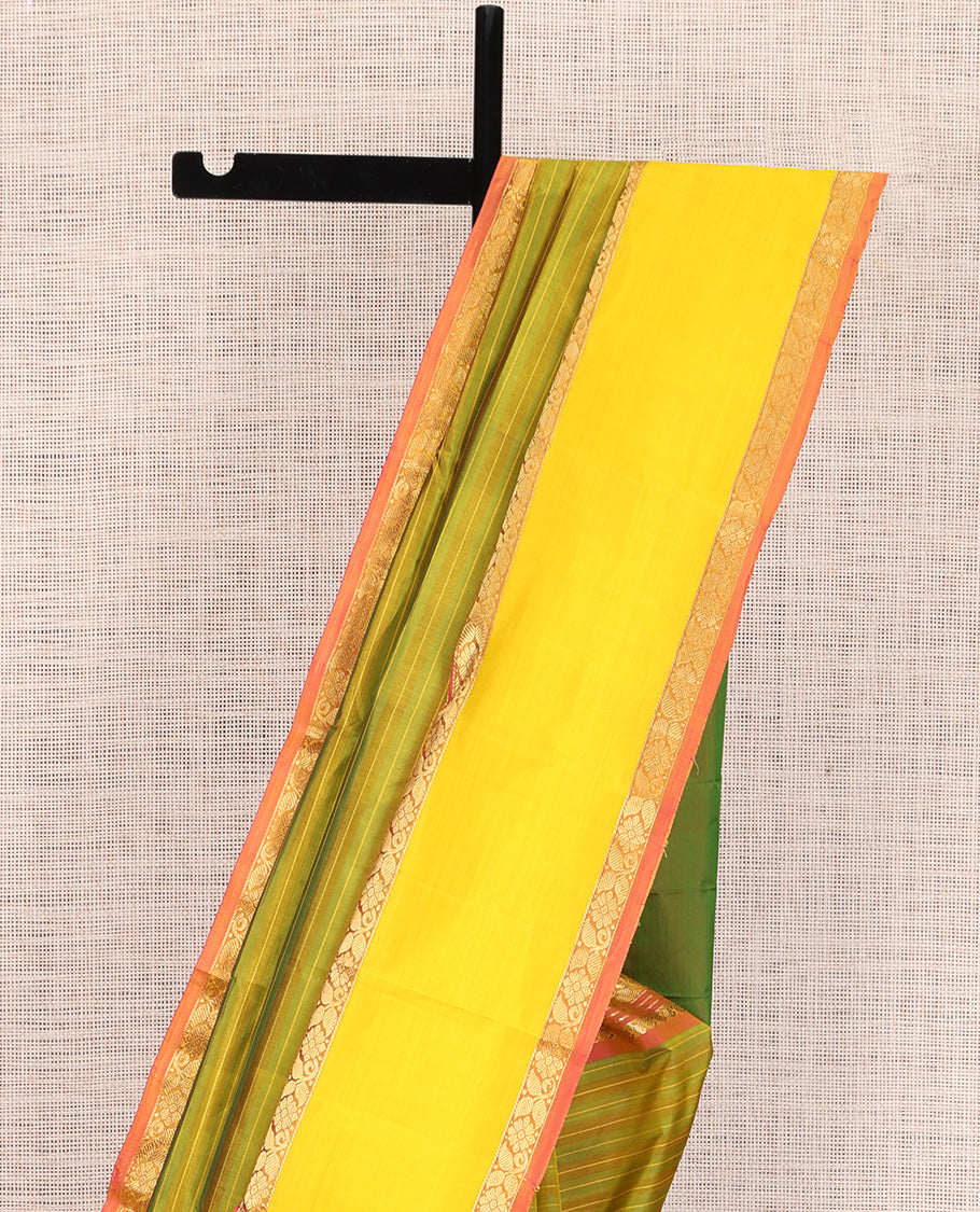 Green Kanchipuram Silk Saree