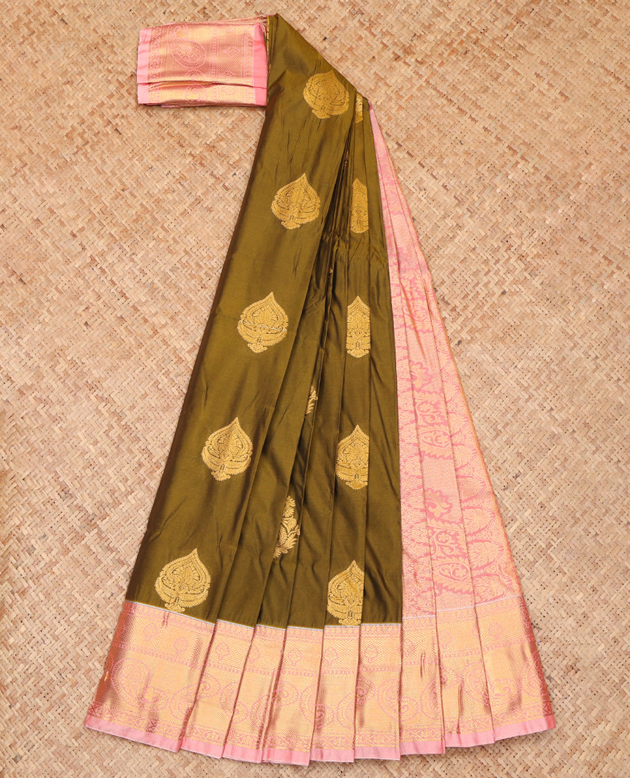 Green Budget Silk Saree