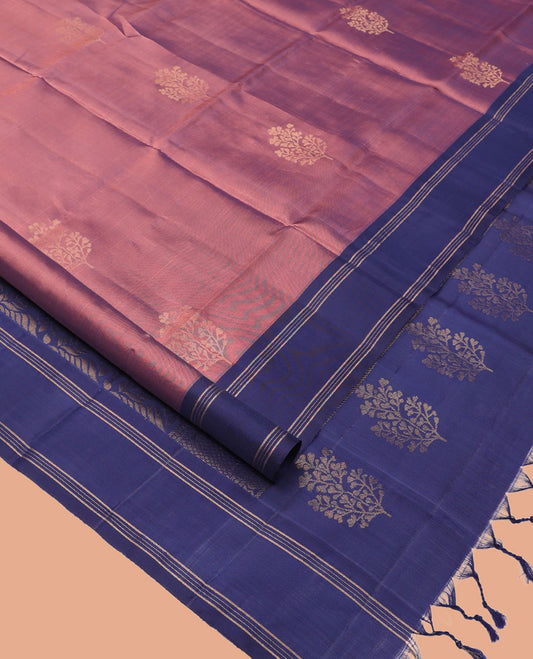 Pink Mayuri Lite Silk Mix Saree