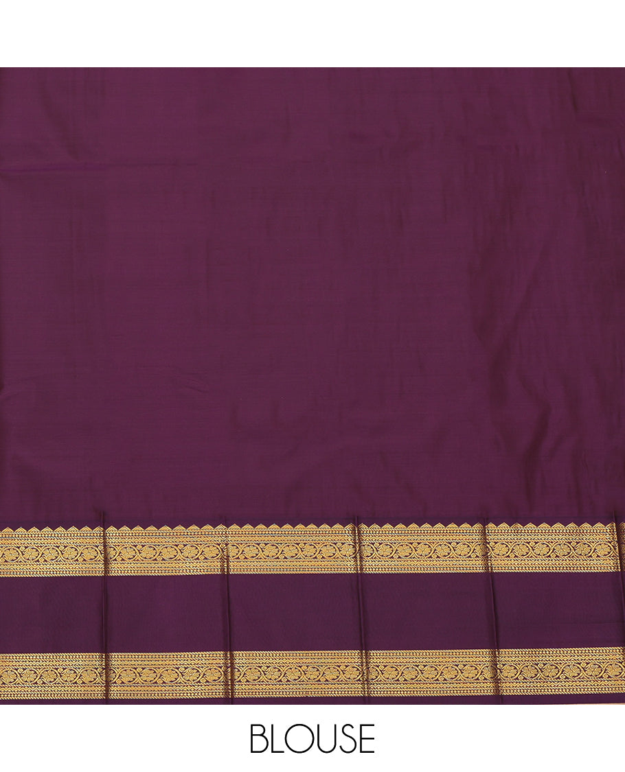 Parrot Green Budget Silk Saree