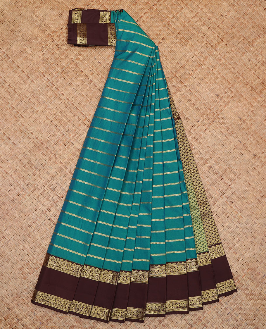 Blue Budget Silk Saree