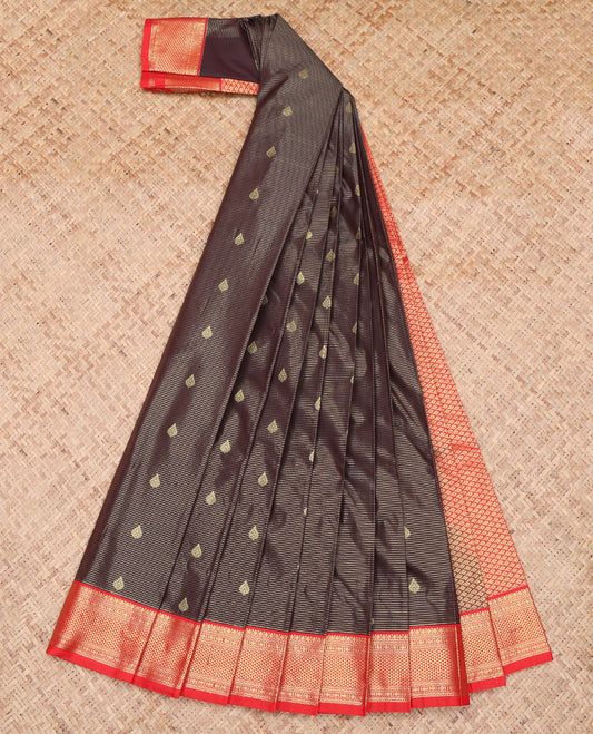 Brown Budget Silk Saree