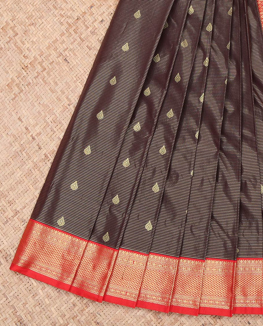 Brown Budget Silk Saree