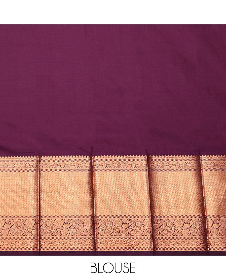 Red Budget Silk Saree, Adorned with Jacquard Design, Contrast Traditional Zari Border, Grand Jaal Pallu, and a Contrast Blouse