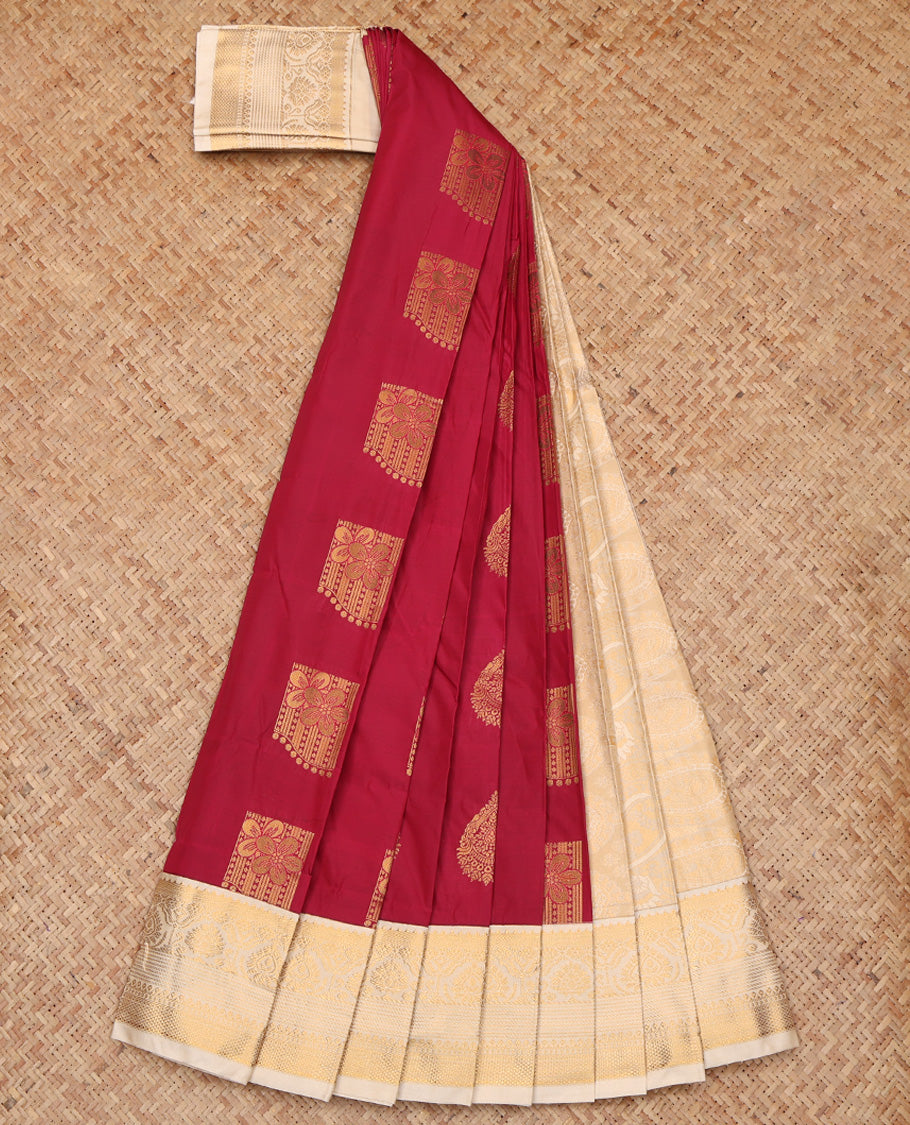 Red Budget Silk Saree