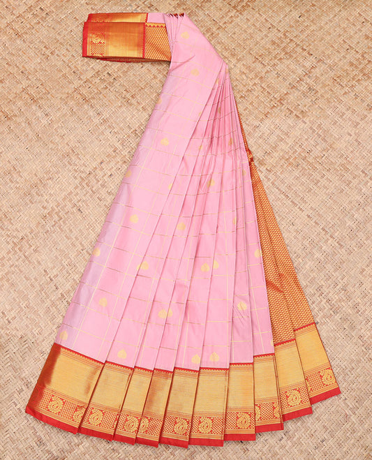 Pink Budget Silk Saree