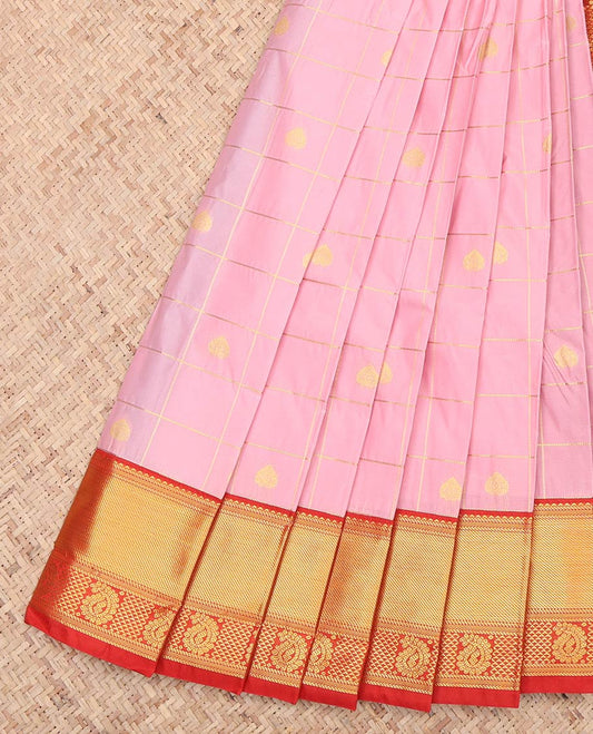 Pink Budget Silk Saree