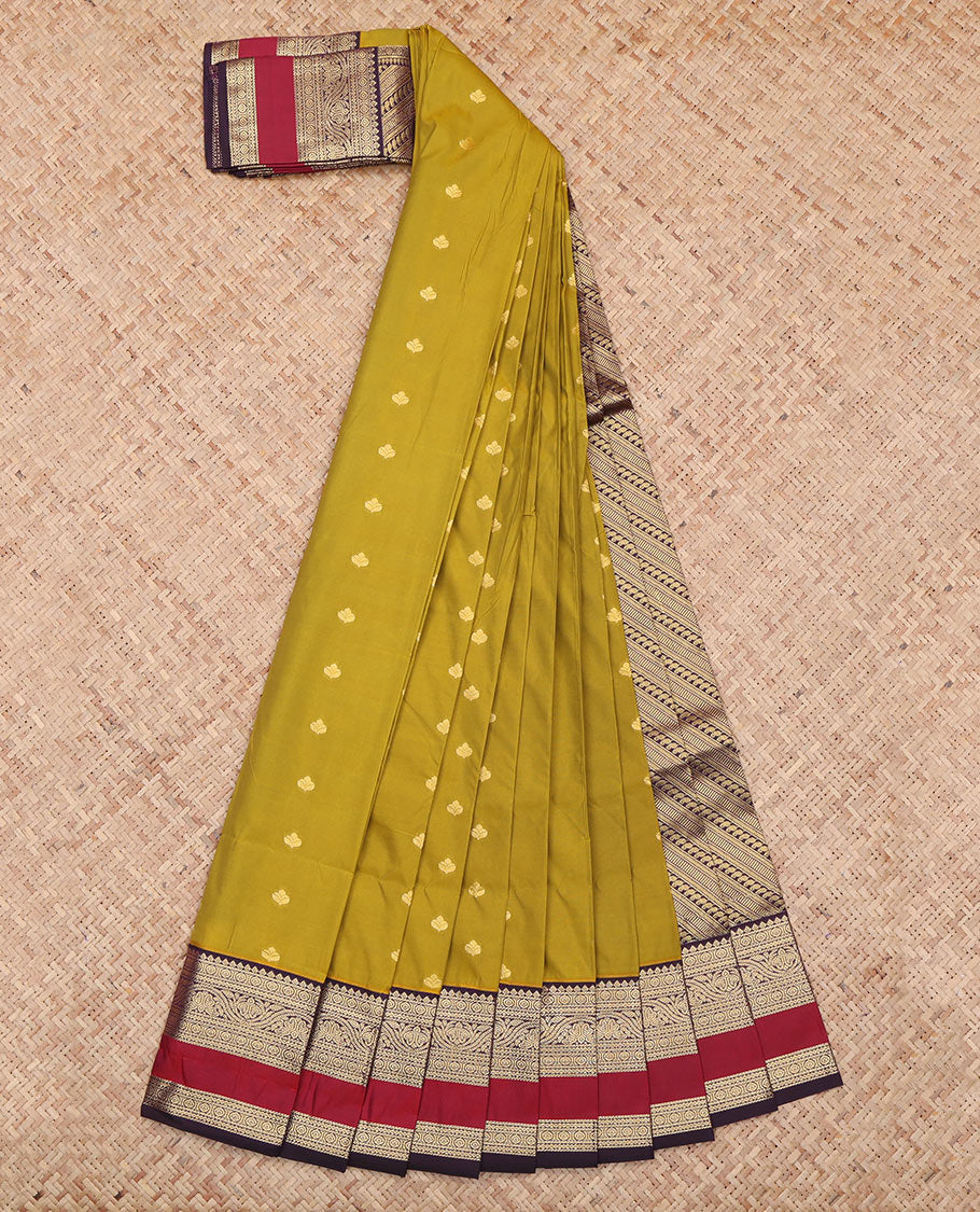 Green Budget Silk Saree