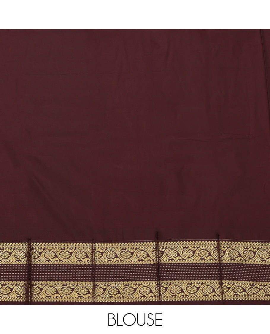 Blue Budget Silk Saree
