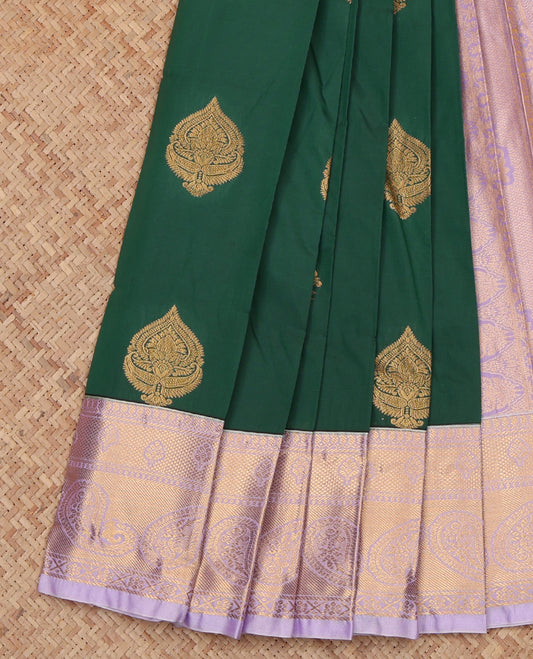 Green Budget Silk Saree