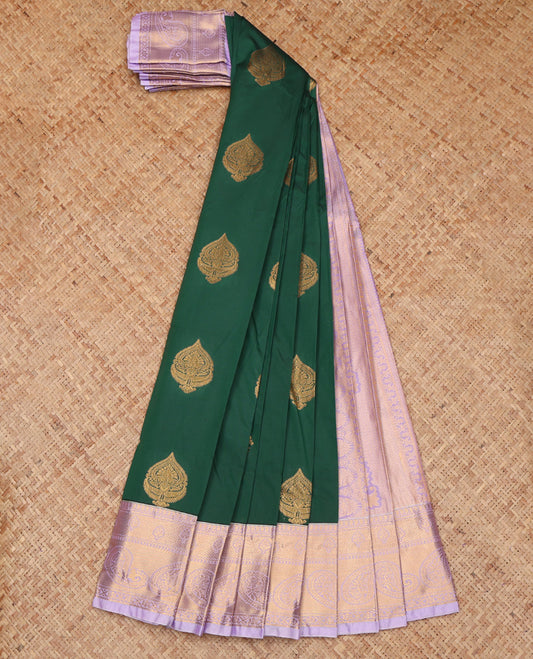 Green Budget Silk Saree