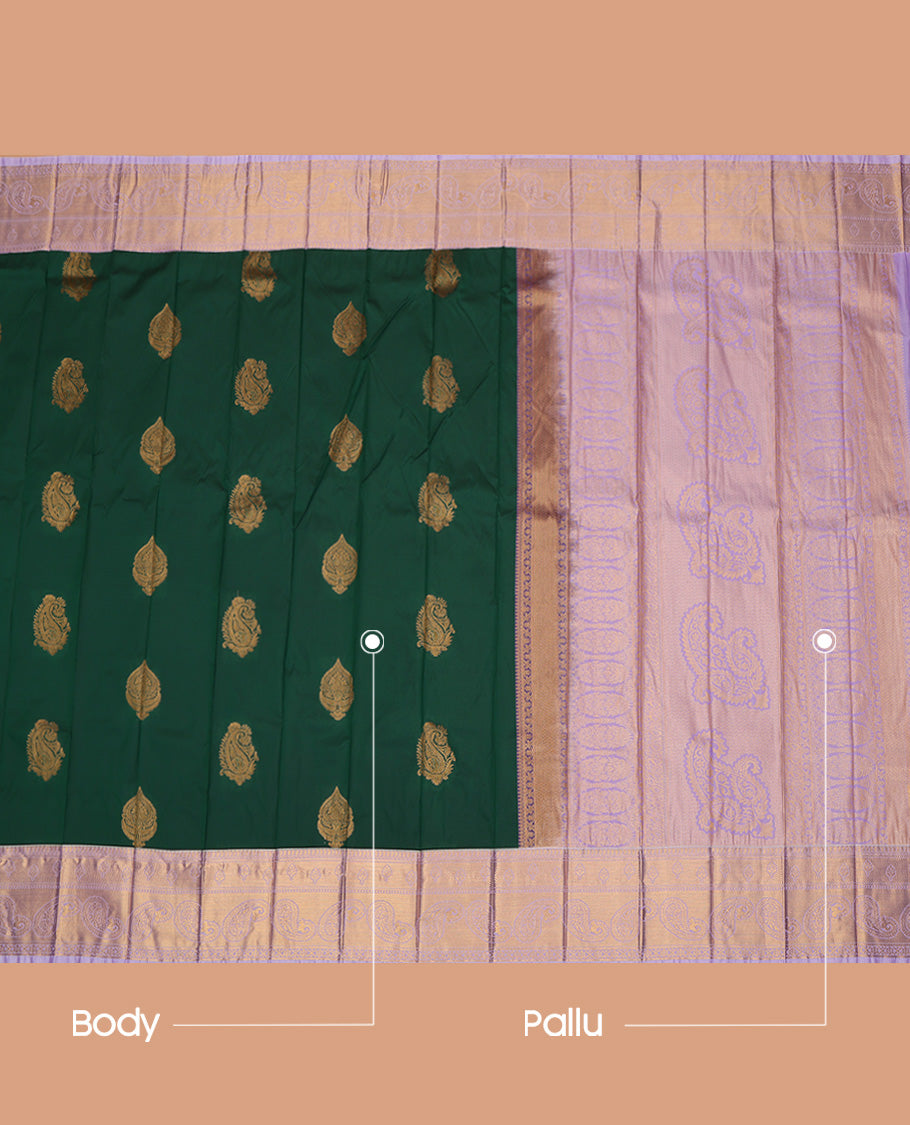 Green Budget Silk Saree