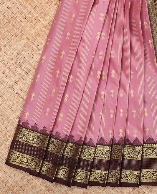 Pink Budget Silk Saree