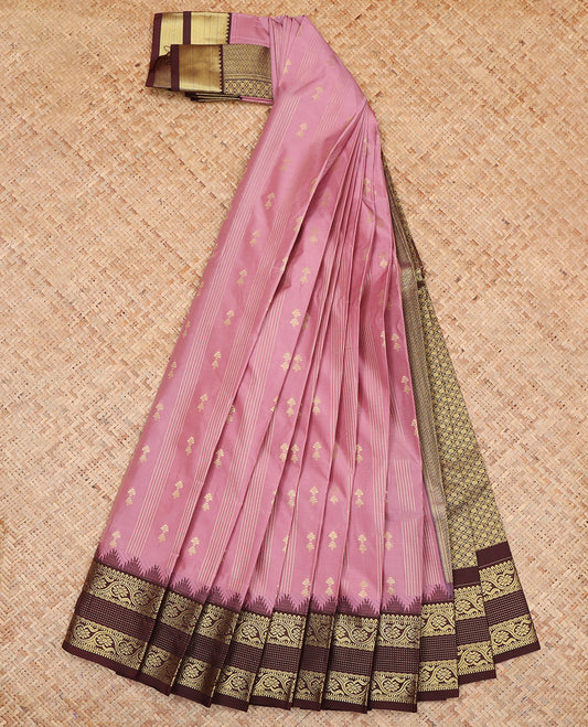 Pink Budget Silk Saree