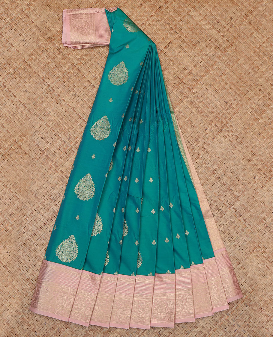 Blue Budget Silk Saree
