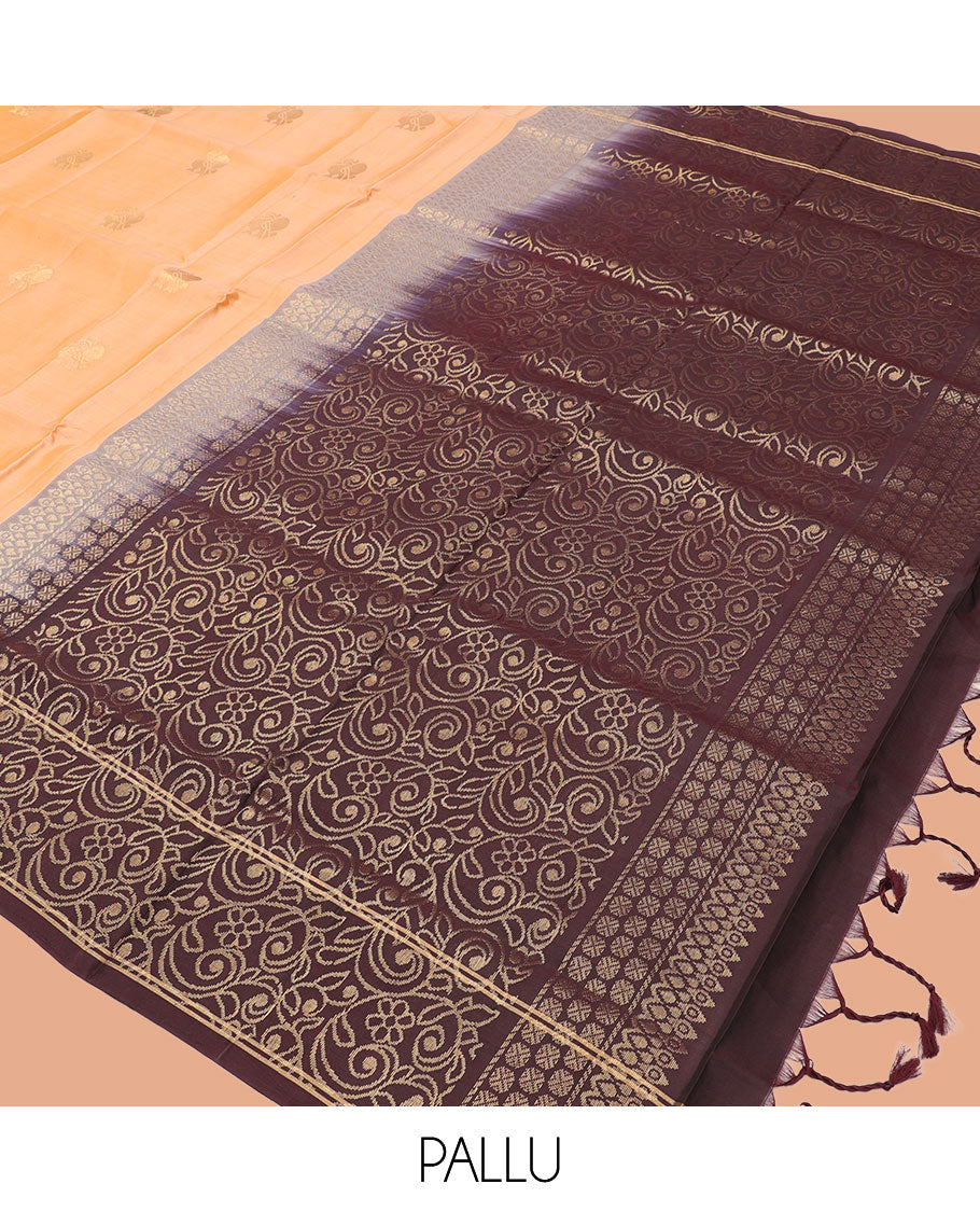 Sandal Mayuri Lite Silk Mix Saree