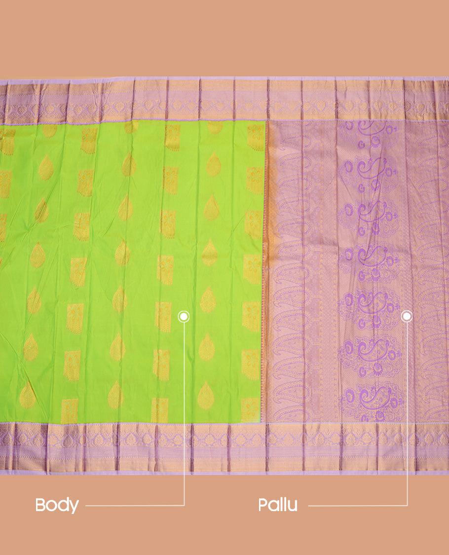 Green Budget Silk Saree