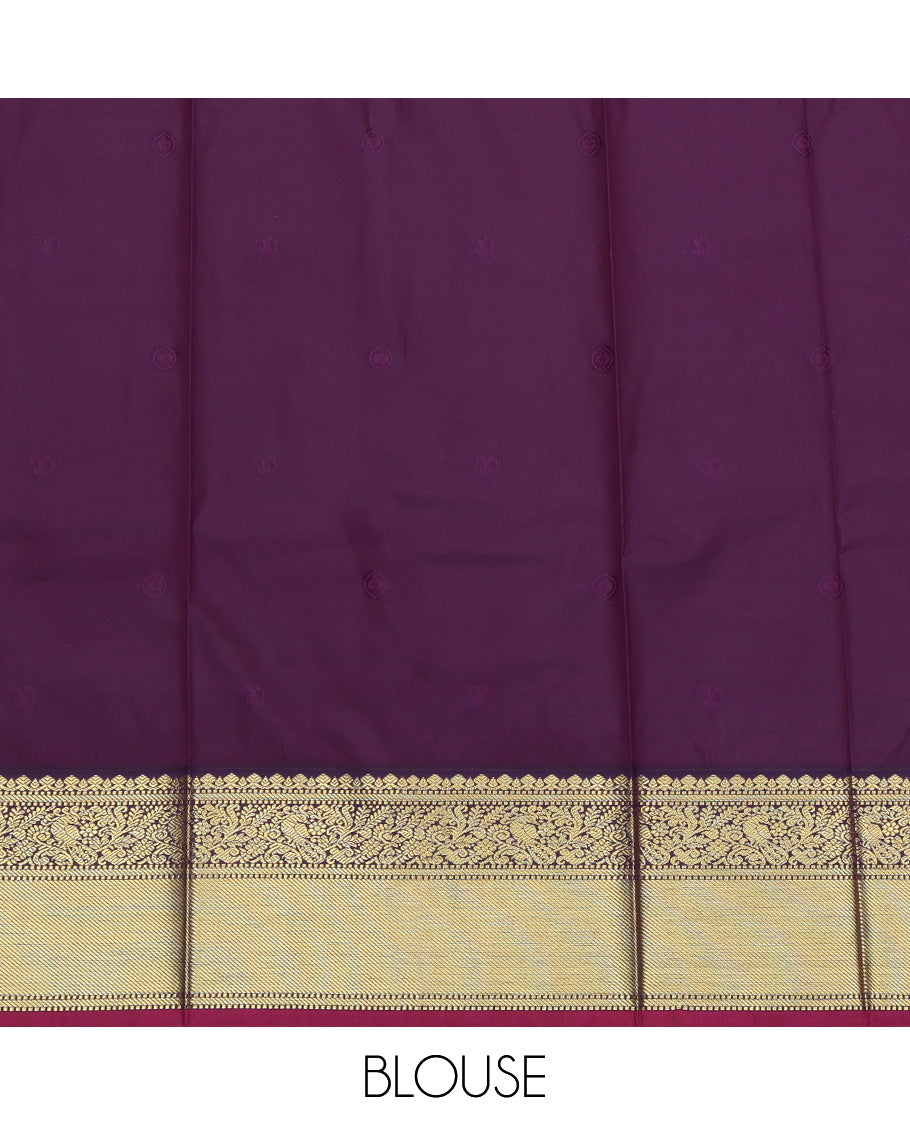 Orange Budget Silk Saree