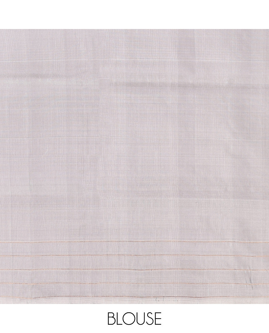 Purple Mayuri Lite Silk Mix Saree