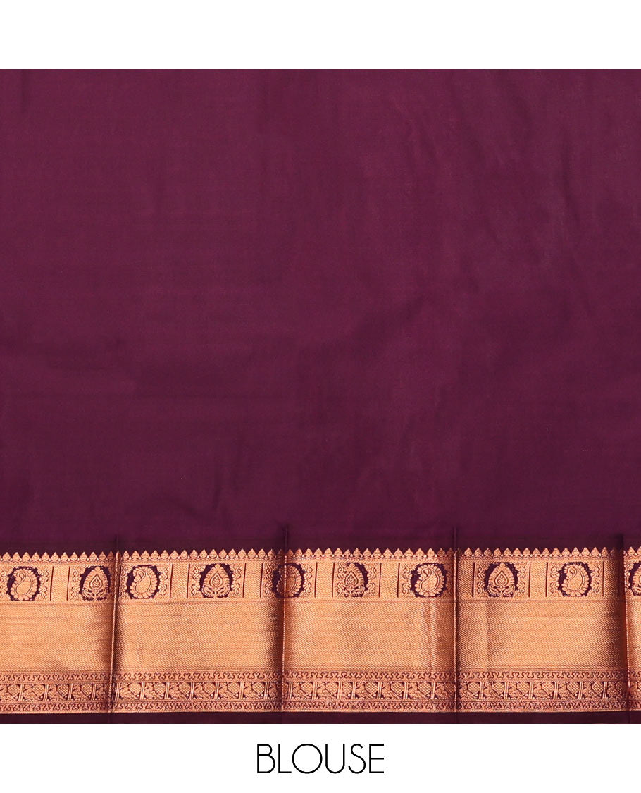 Pink Budget Silk Saree, Bedecked with Jacquard Design, Contrast Traditional Zari Border, Grand Pallu, and a Contrast Blouse