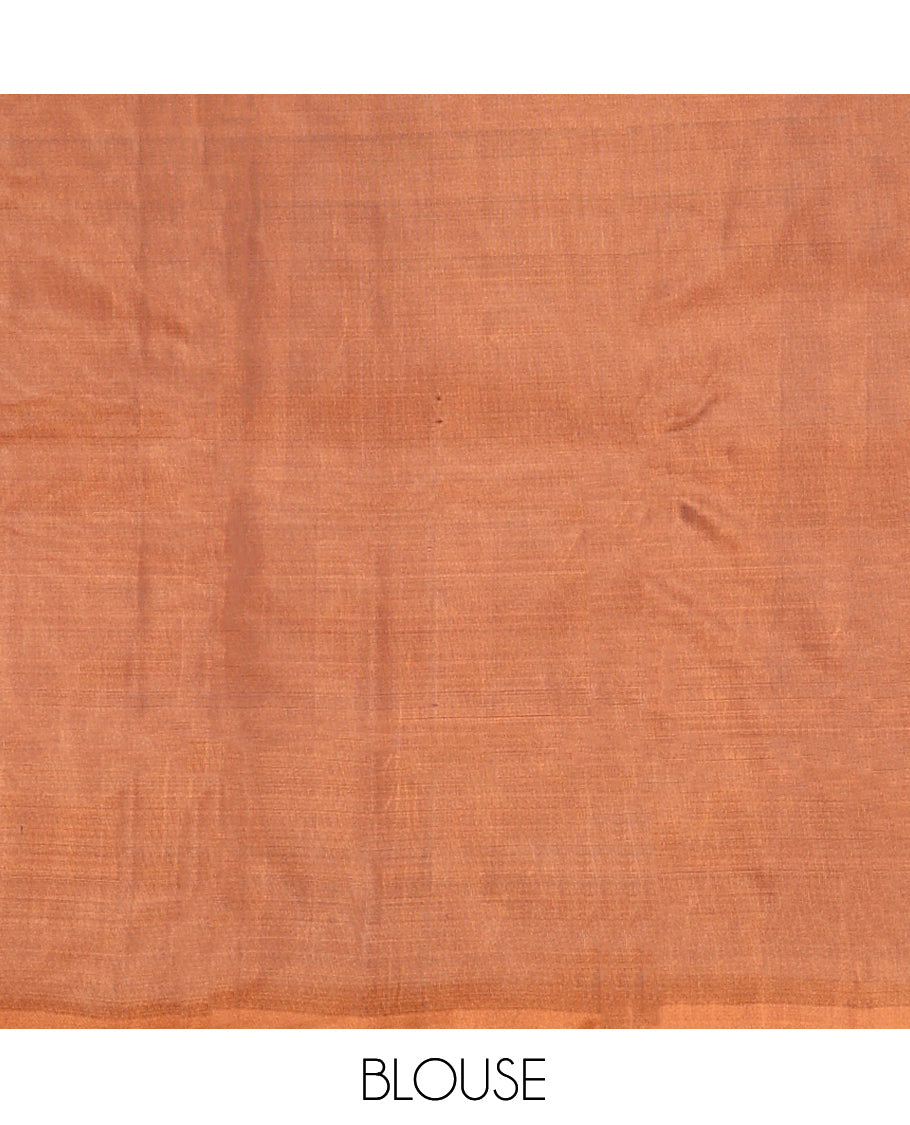 Blue Mayuri Lite Silk Mix Saree