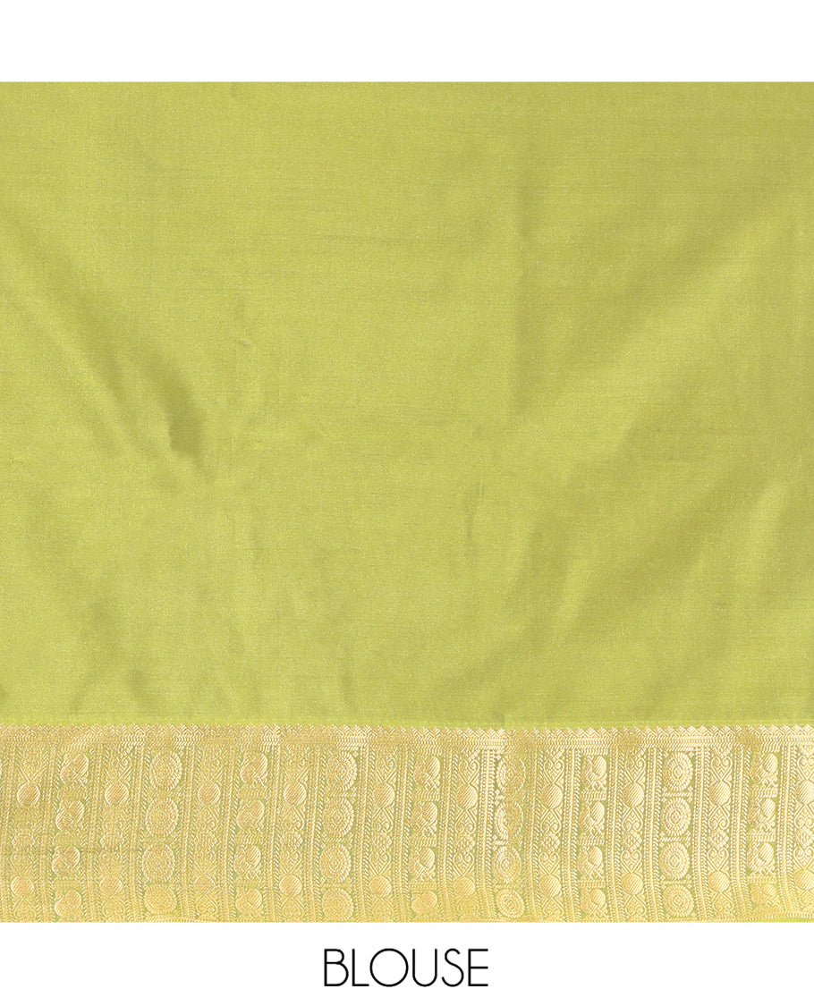 Blue Budget Silk Saree