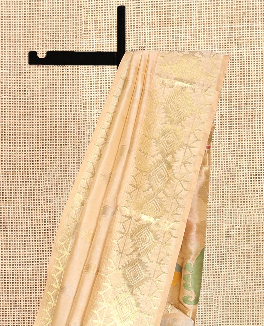 Sandal Venkatagiri Silk Saree