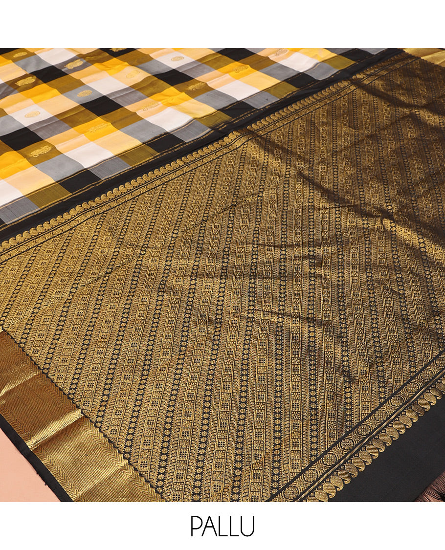 MultiColor Kanchi Silk