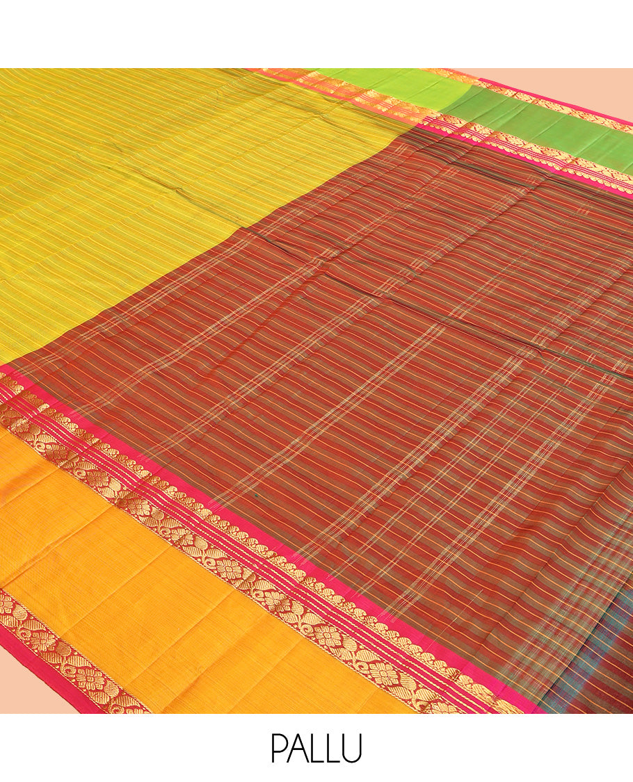 Green Kanchipuram Silk Saree