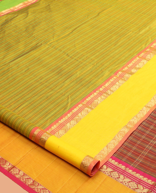 Green Kanchipuram Silk Saree
