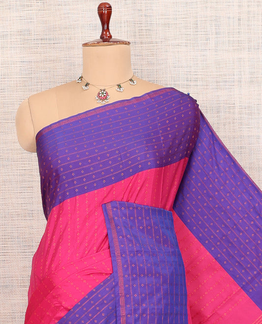 Pink Aarani Gift Saree