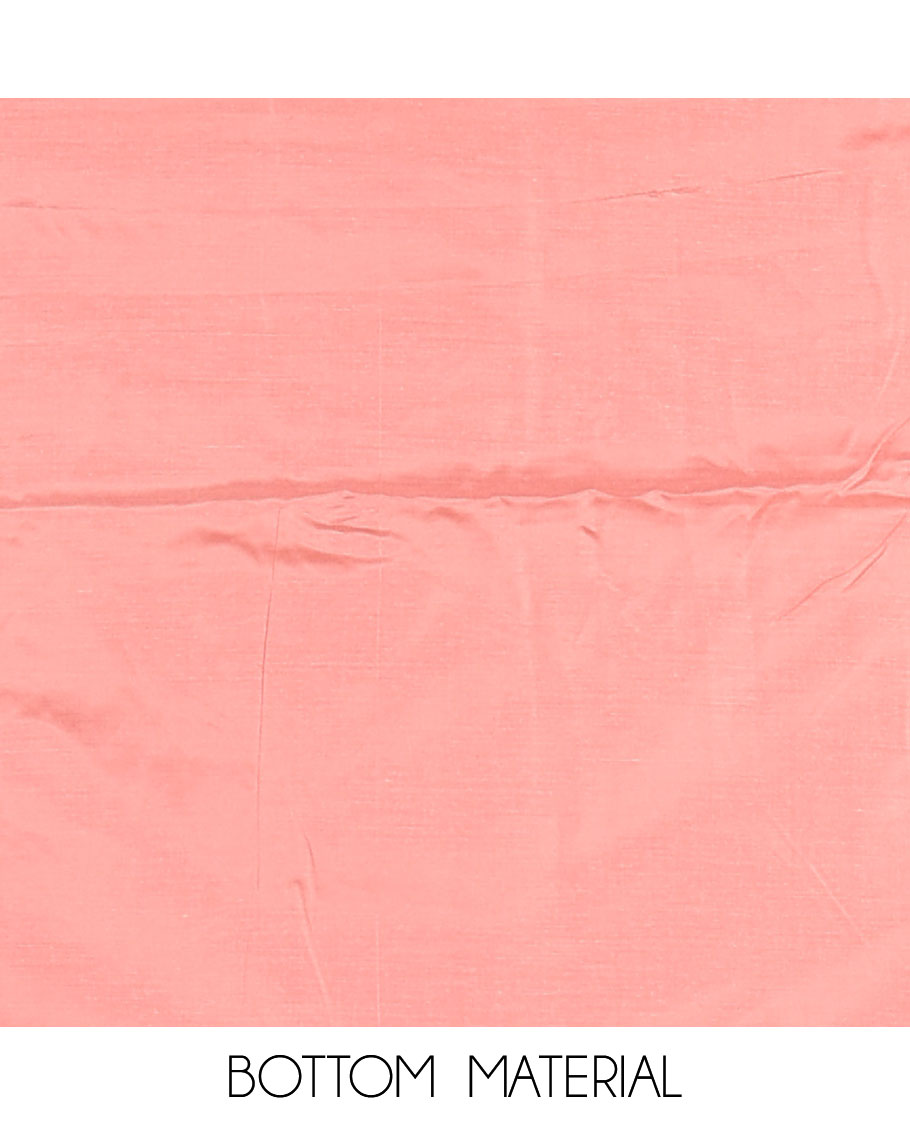 Magenta Vichitra silk material churidar set, floral motifs embroidered top, contrast Santoon bottom, and floral vine thread embroidered scallop dupatta