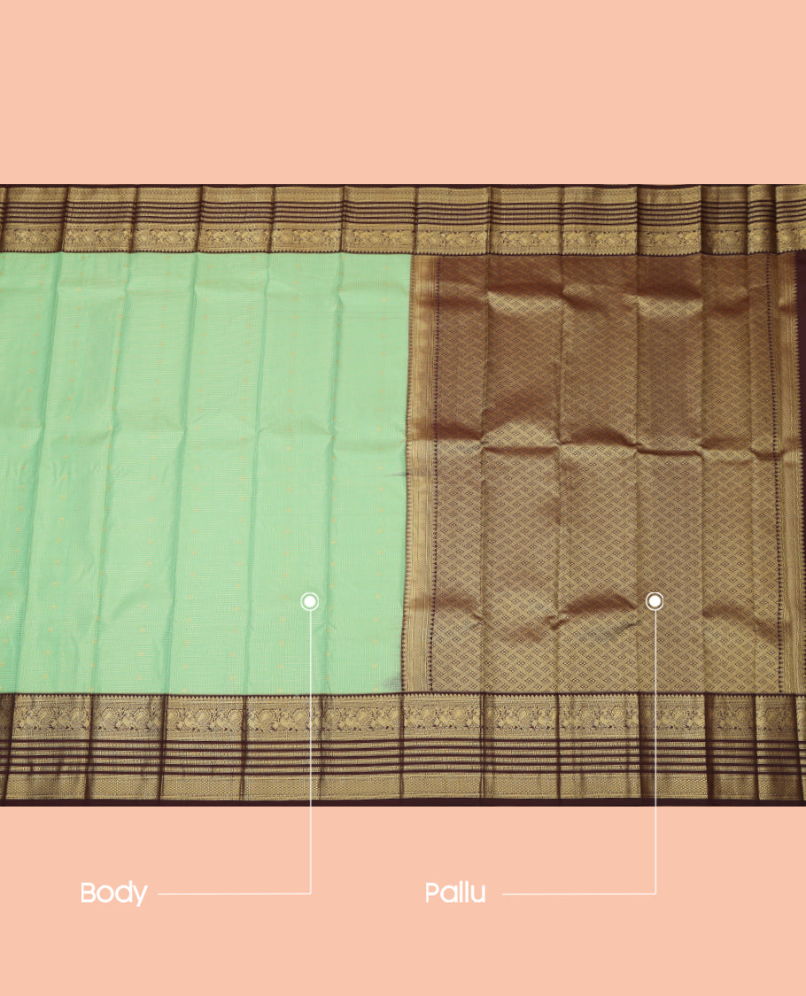 Green Budget Silk Saree