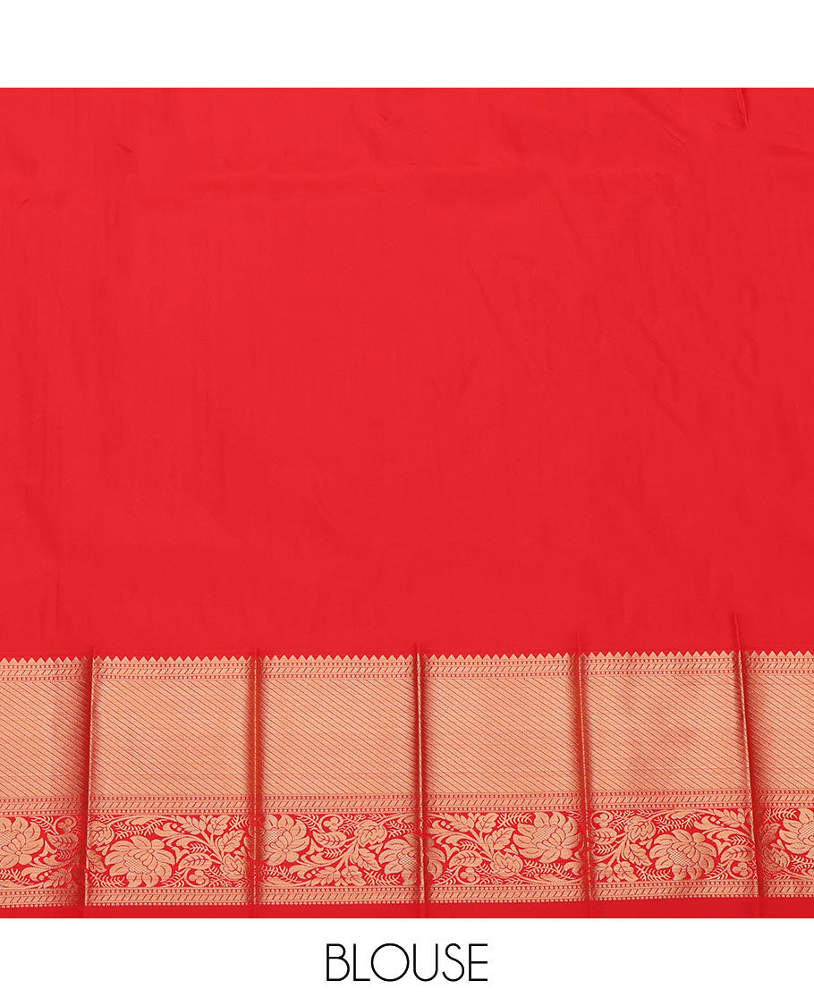 Mustard Budget Silk Saree