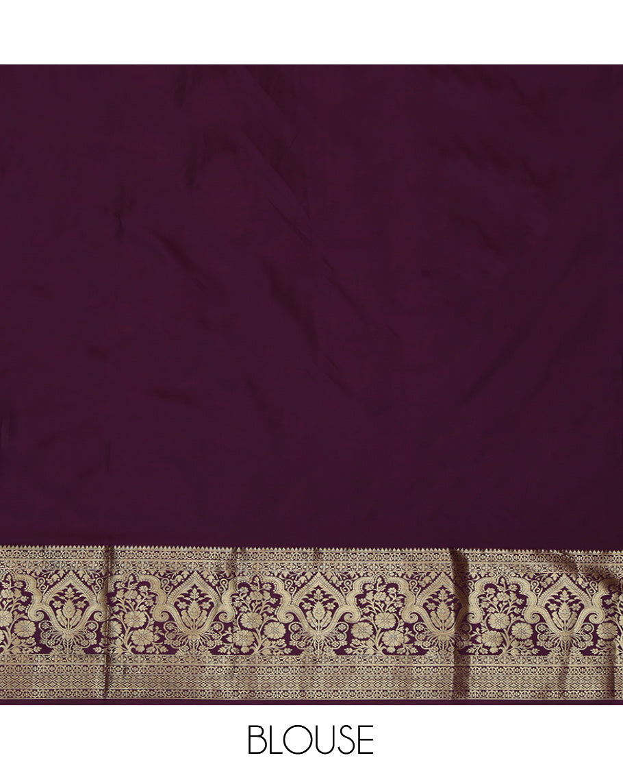 Yellow Art Silk Pavadai Material Set
