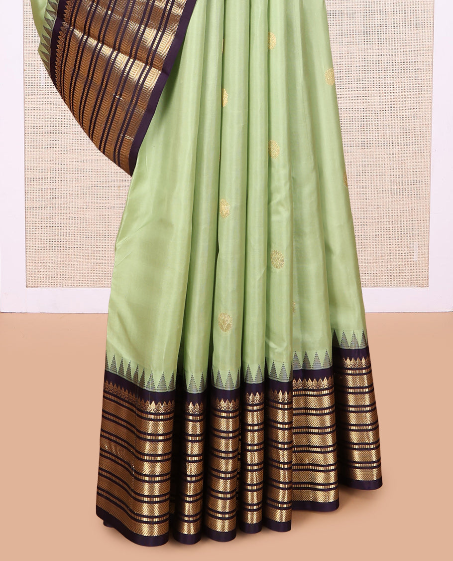 Green Kanchipuram Silk Saree