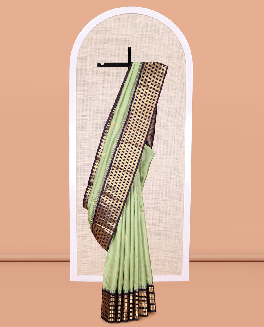 Green Kanchipuram Silk Saree