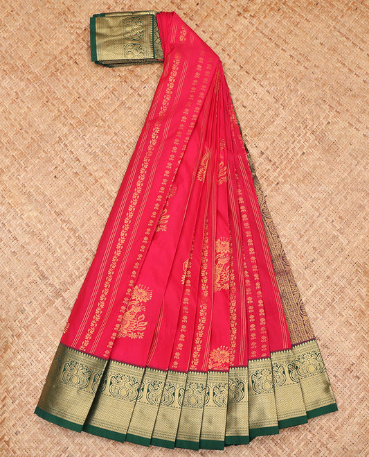Red Budget Silk Saree