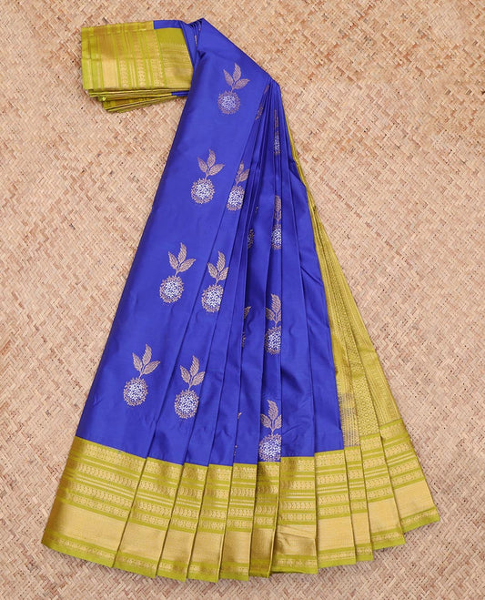 Royal Blue Budget Silk Saree
