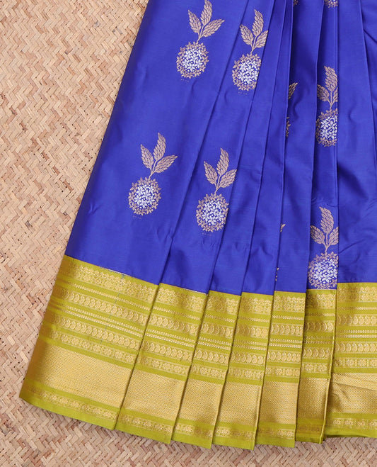 Royal Blue Budget Silk Saree