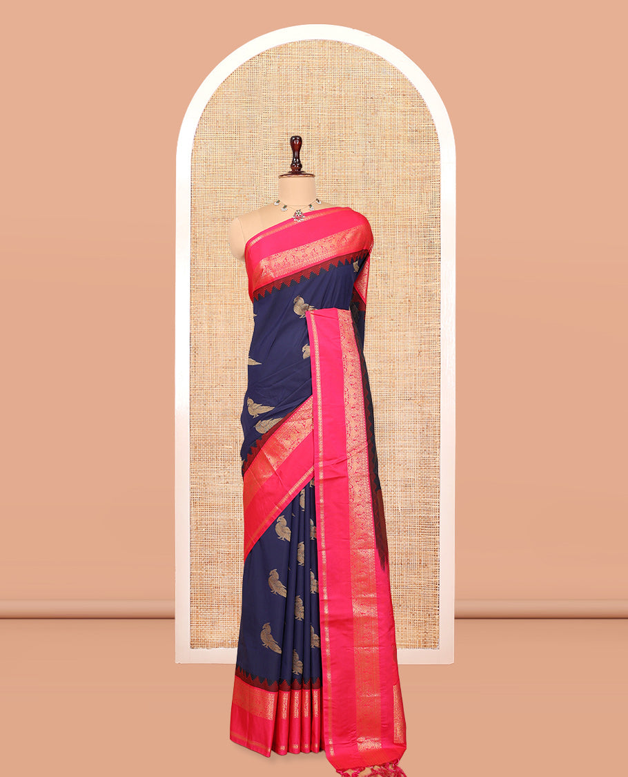Blue Budget Silk