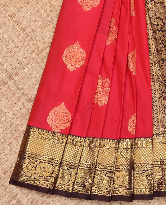 Red Budget Silk Saree