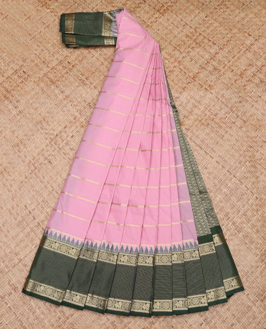Pink Budget Silk Saree