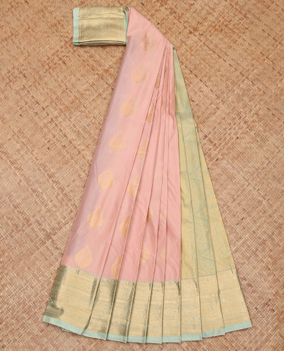 Pink Budget Silk Saree