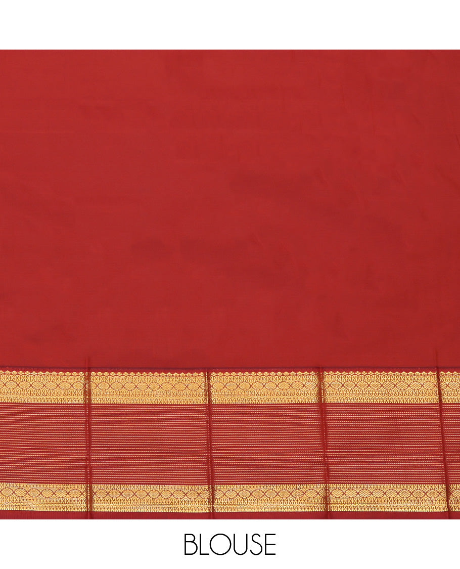 Leaf Green Budget Silk Saree