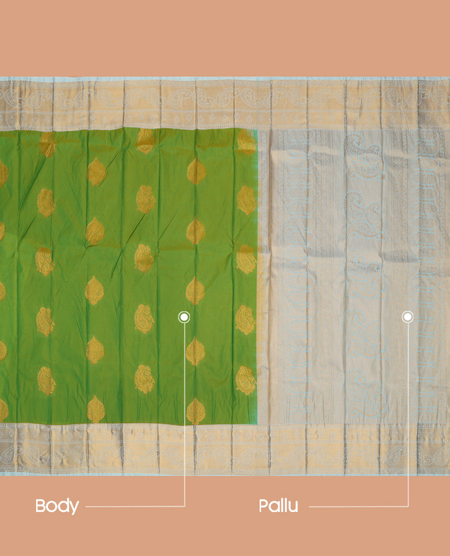 Green Budget Silk Saree
